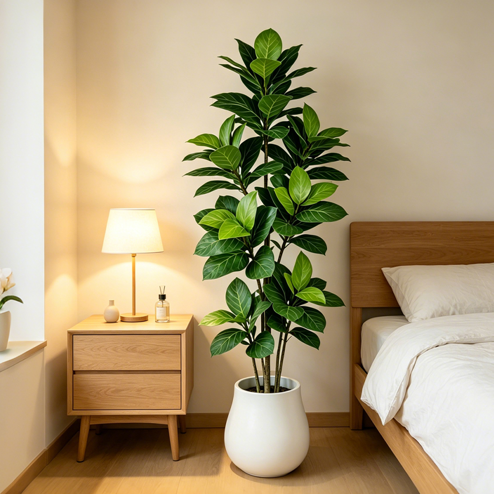 Fiddle Leaf Fig - 70-130cm Large Artificial Banyan Tree Fake