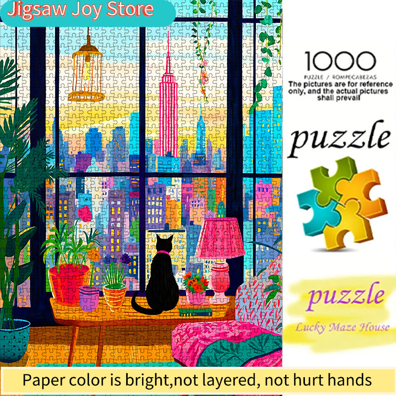 DIY Paper Puzzle, New York Cit – Plant Parental recenzja i cena