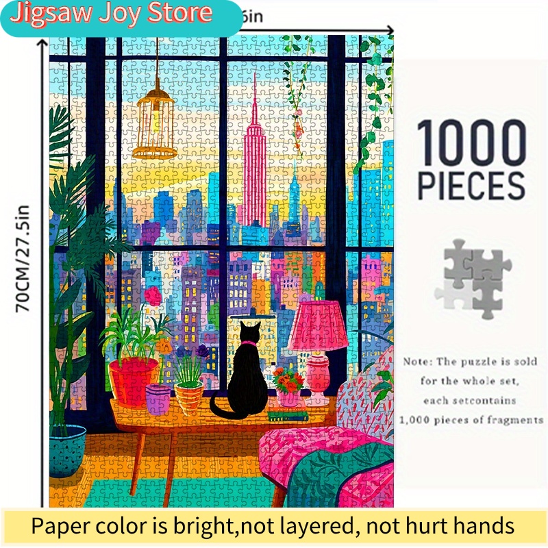 DIY Paper Puzzle, New York Cit – Plant Parental recenzja i cena