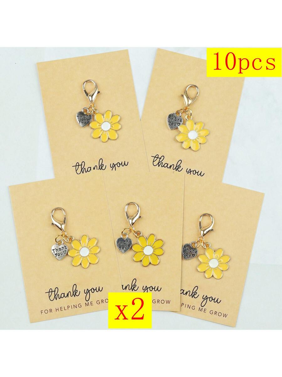Enamel Daisy Keychains With Th – Plant Parental recenzja i cena