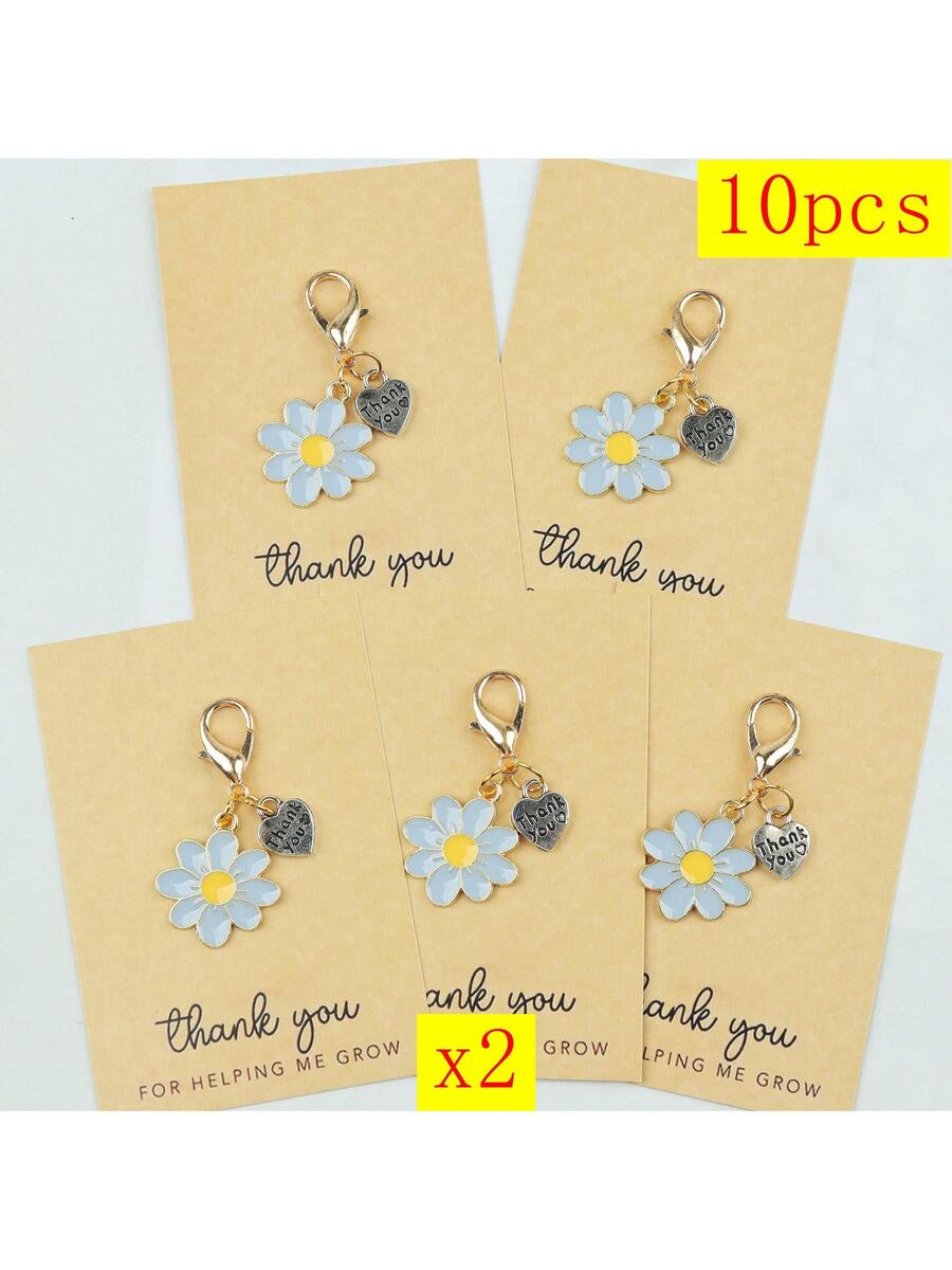 Enamel Daisy Keychains With Th – Plant Parental recenzja i cena