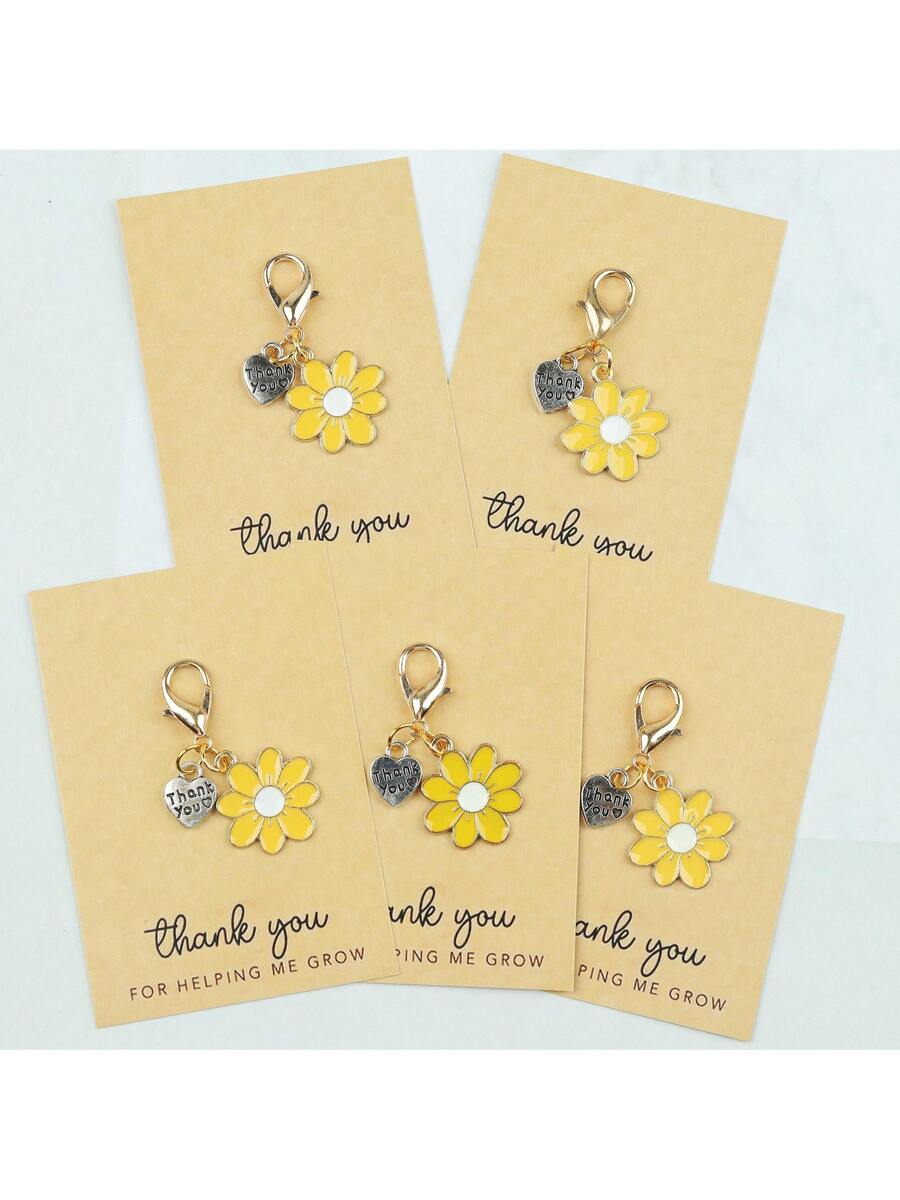 Enamel Daisy Keychains With Th – Plant Parental recenzja i cena
