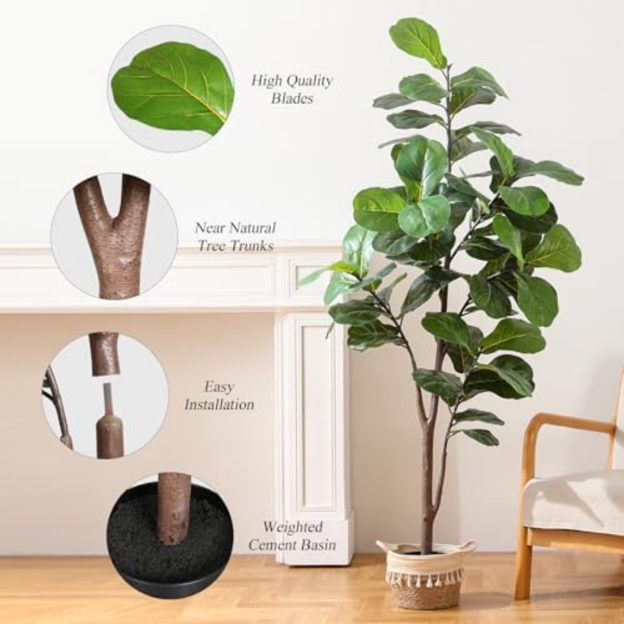 Artificial Fiddle Leaf Fig Tre – Fiddle Leaf Fig recenzja i cena