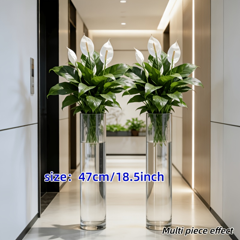 2 Pieces = 6 Flowers, Vase Not – Peace Lily White recenzja i cena