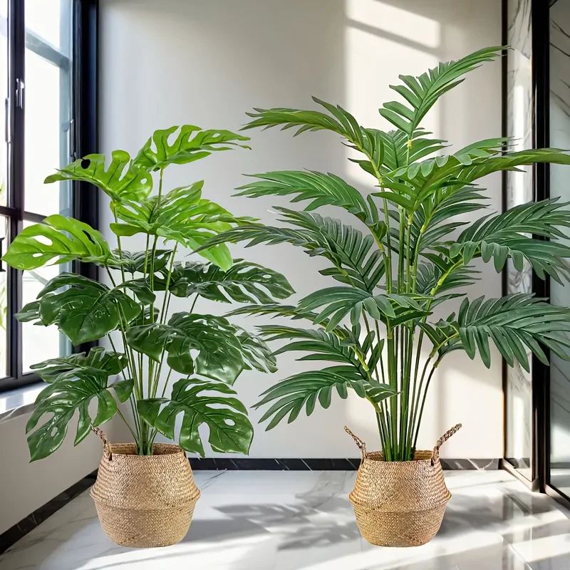 2pcs Green 24Leaves Artificial – Fiddle Leaf Fig recenzja i cena