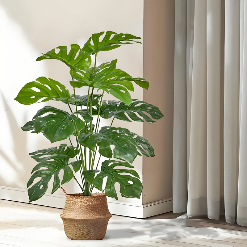 2pcs Green 24Leaves Artificial – Fiddle Leaf Fig recenzja i cena
