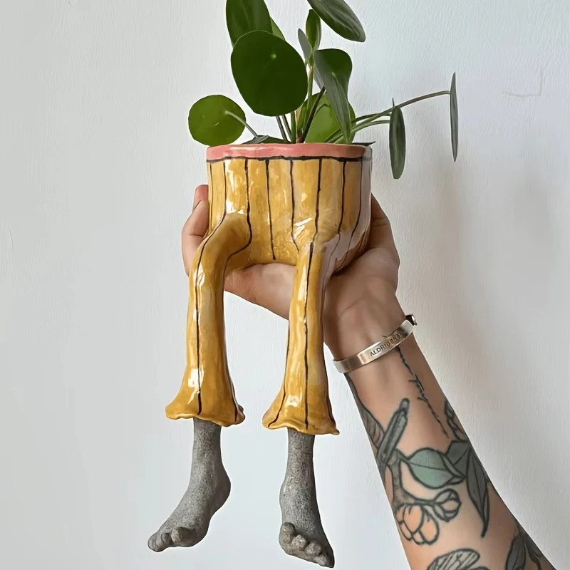 Whimsical Resin Leggy Planter  – Plant Parental recenzja i cena