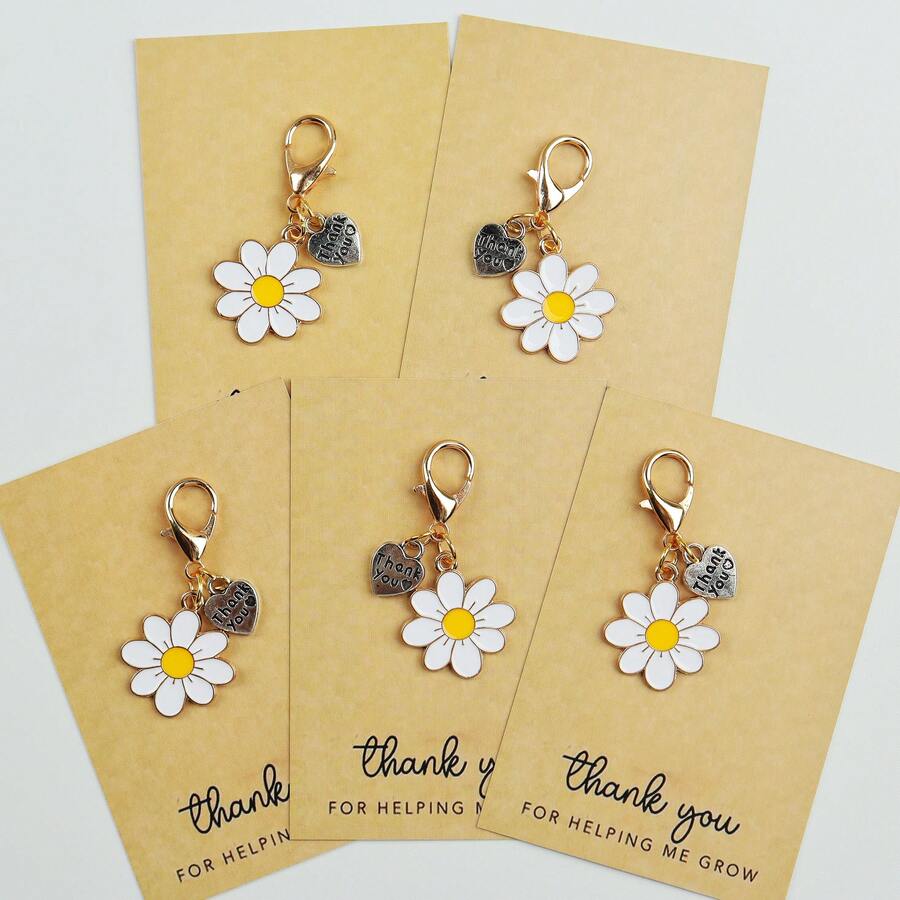 Enamel Daisy Keychains With Th – Plant Parental recenzja i cena