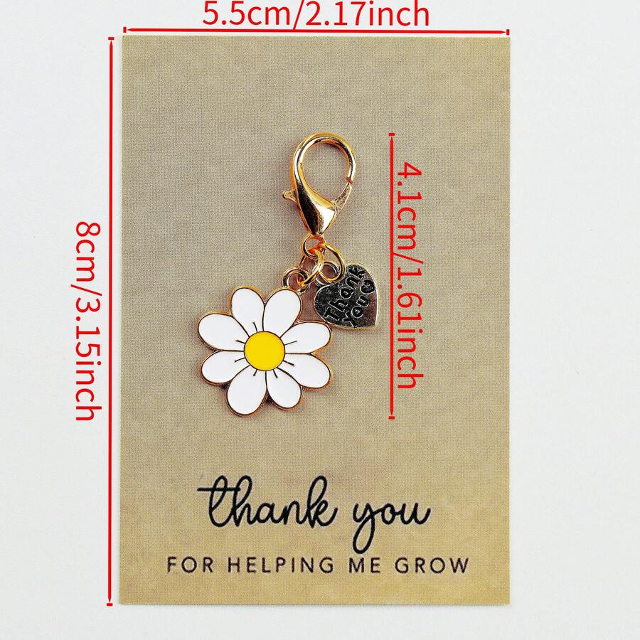 Enamel Daisy Keychains With Th – Plant Parental recenzja i cena
