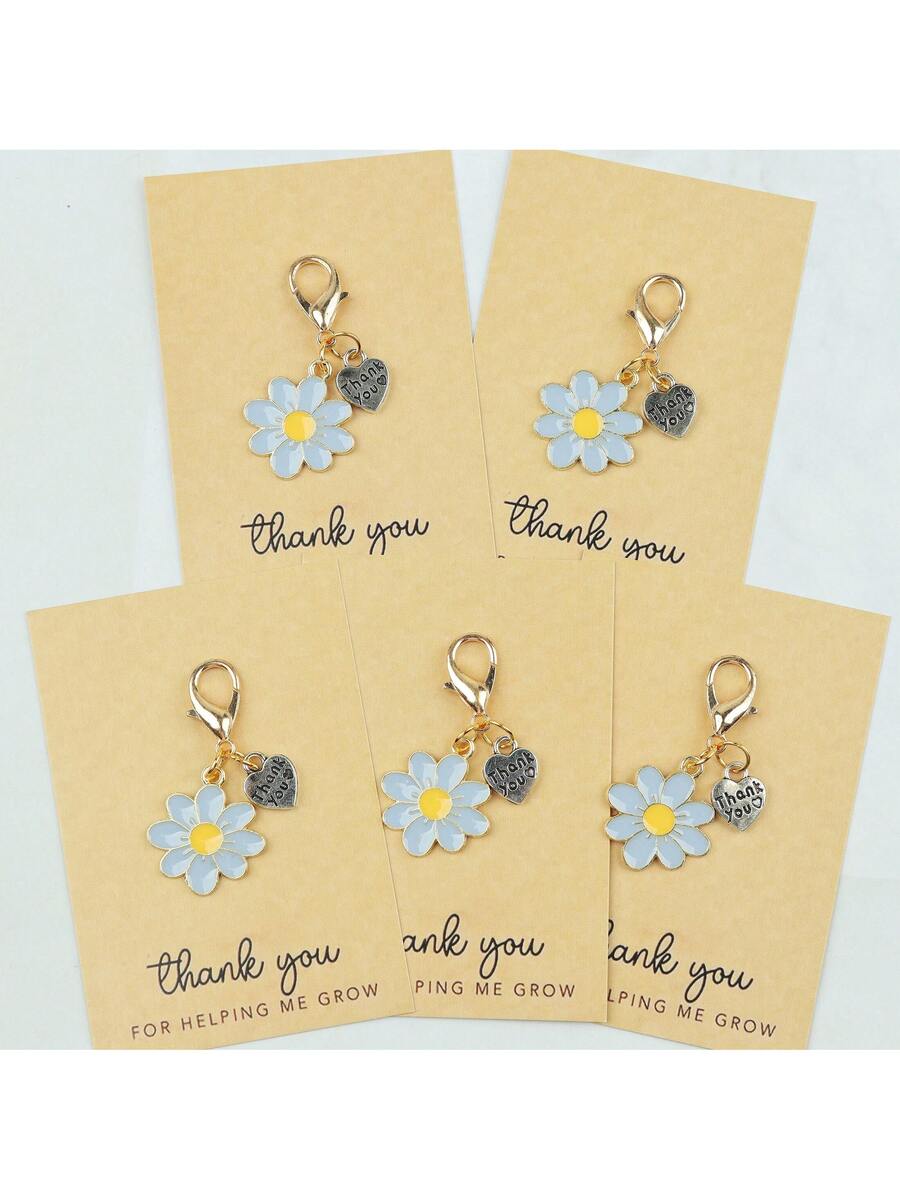 Enamel Daisy Keychains With Th – Plant Parental recenzja i cena