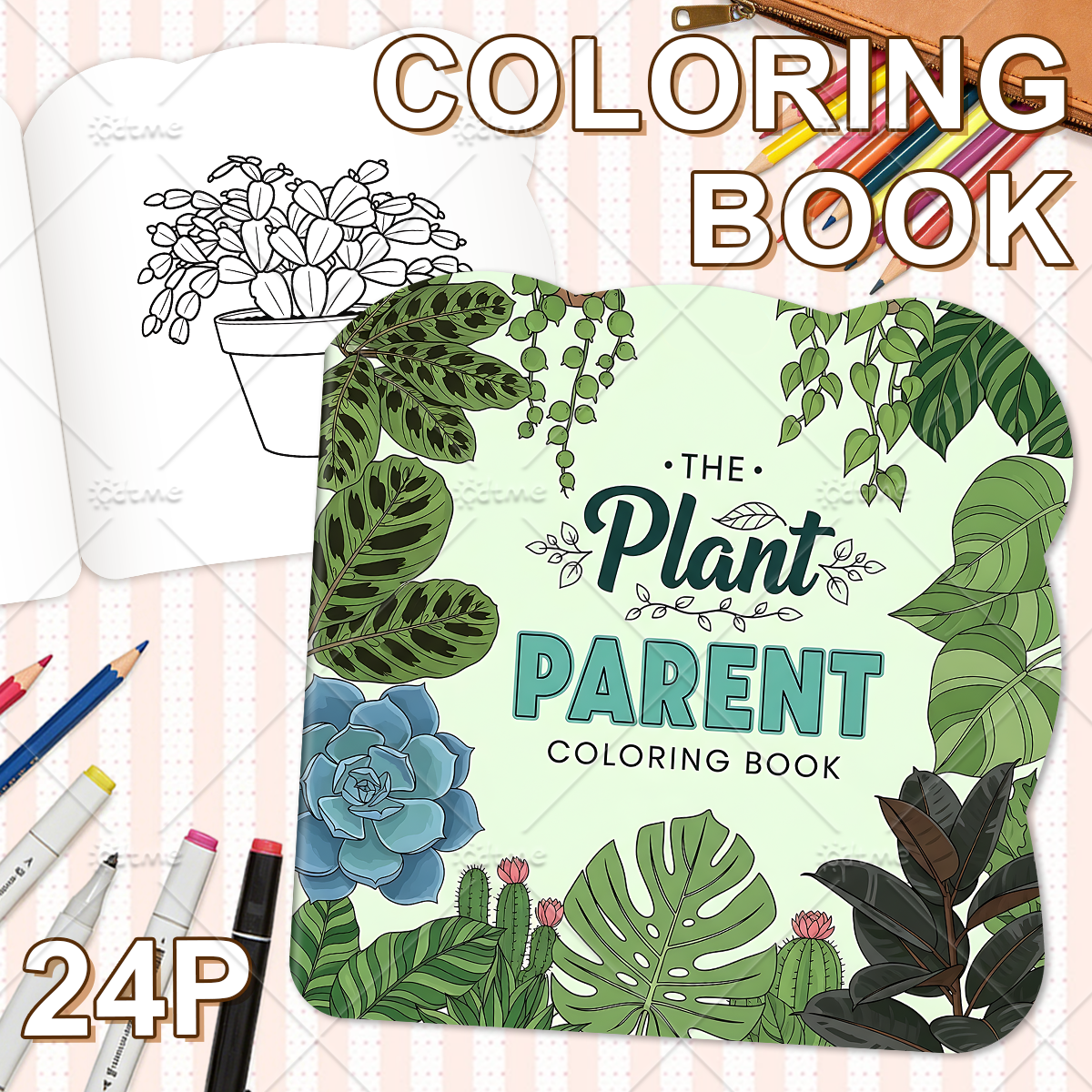 THE Plant PARENTE Coloring Boo – Plant Parental recenzja i cena