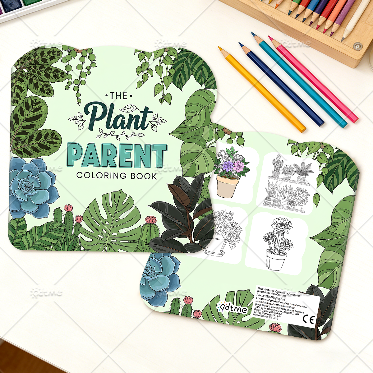 THE Plant PARENTE Coloring Boo – Plant Parental recenzja i cena