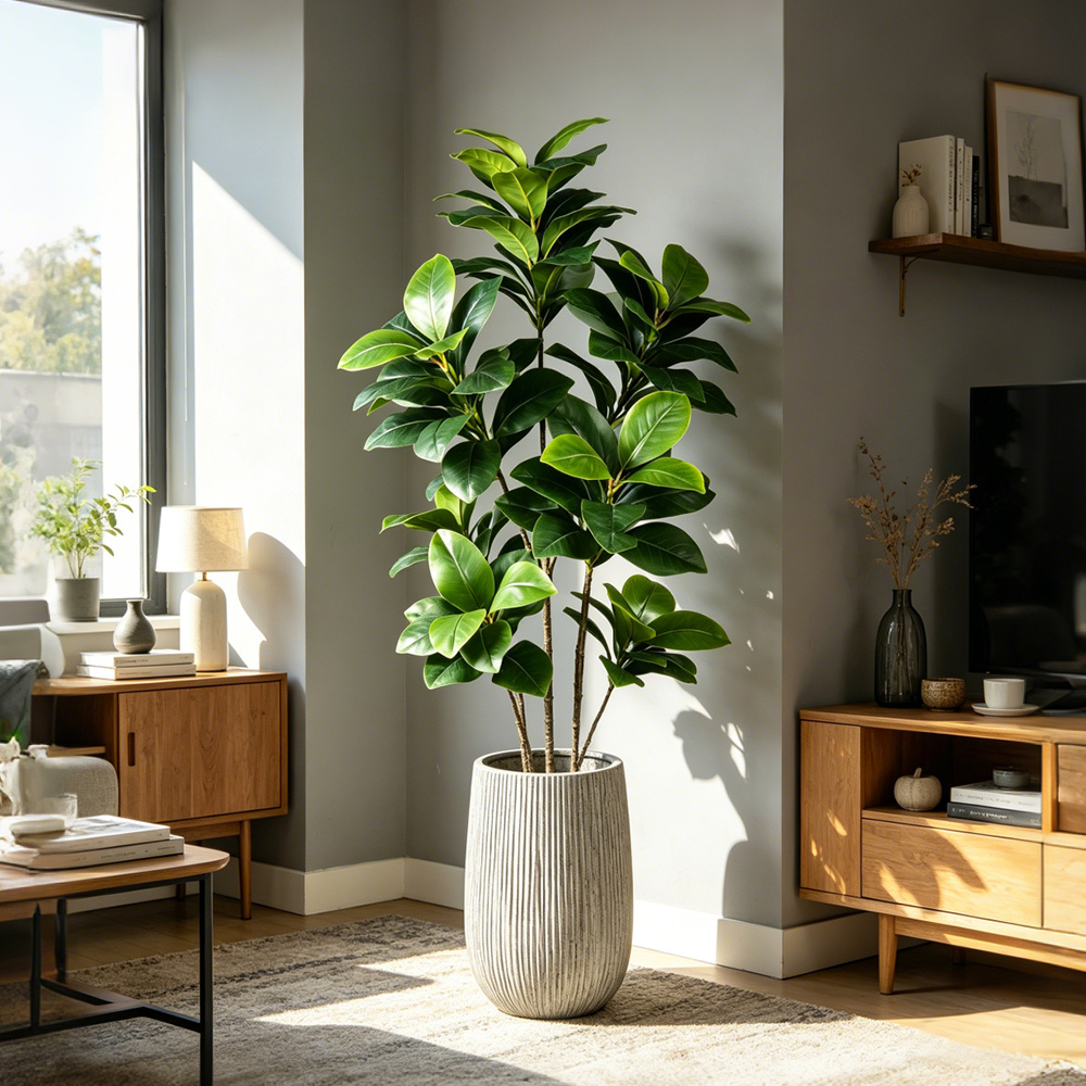 74-140cm Large Artificial Bany – Fiddle Leaf Fig recenzja i cena