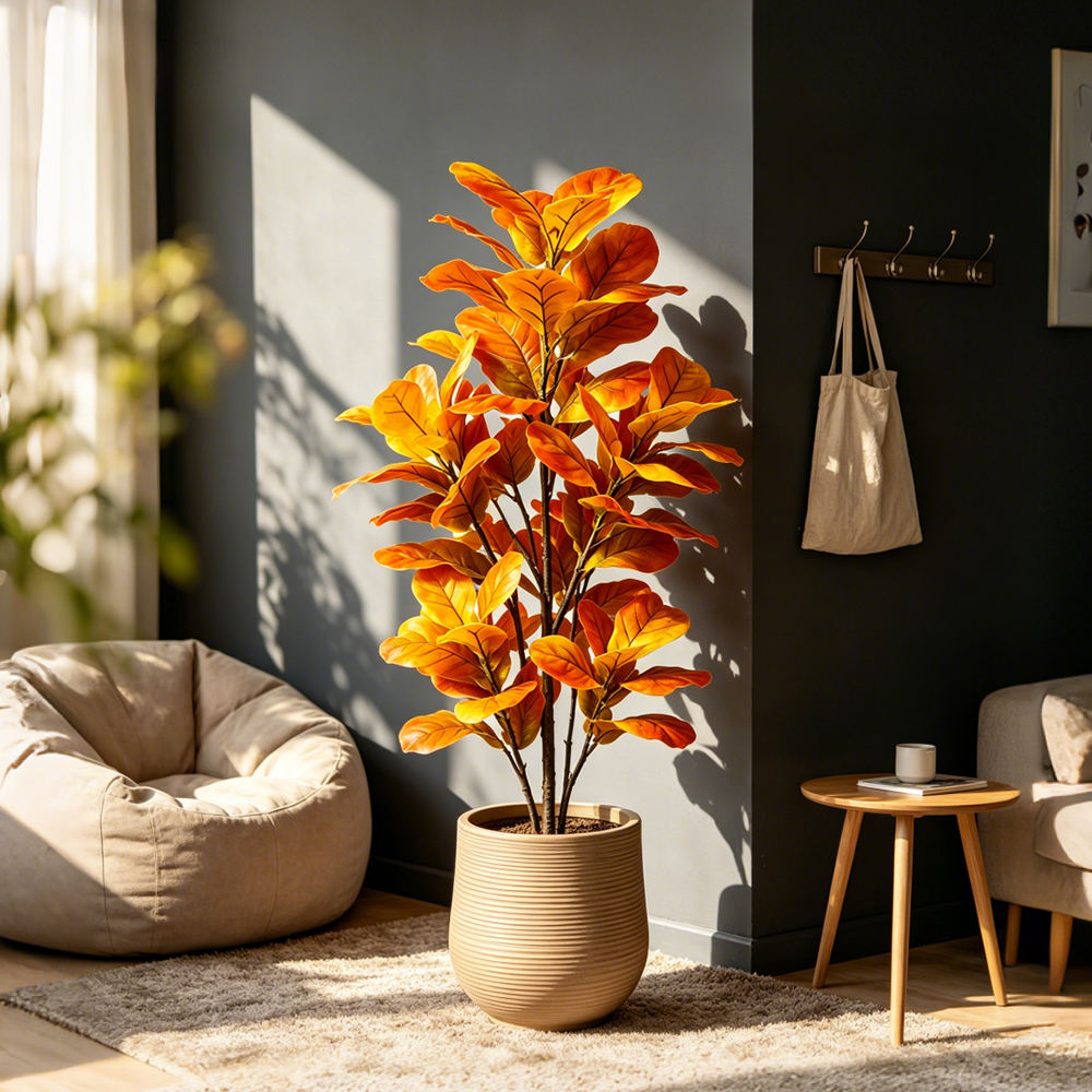 85-125cm Large Artificial Bany – Fiddle Leaf Fig recenzja i cena