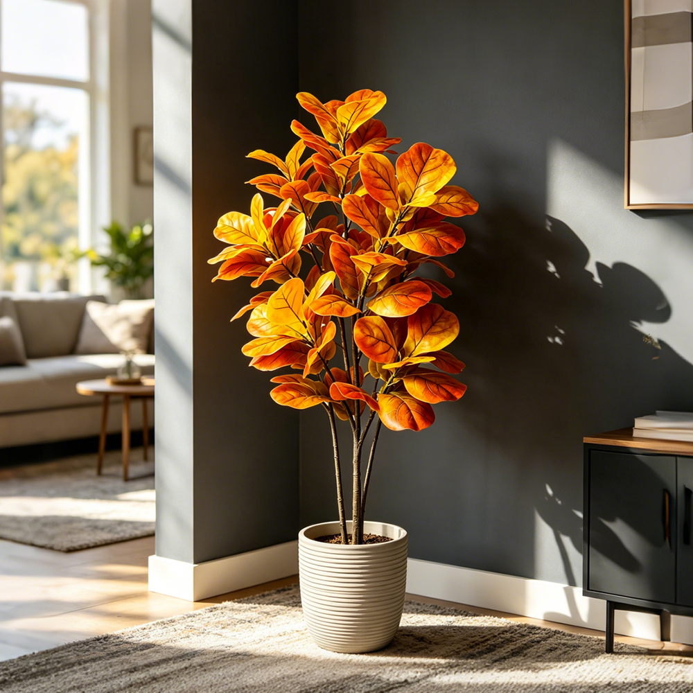 85-125cm Large Artificial Bany – Fiddle Leaf Fig recenzja i cena